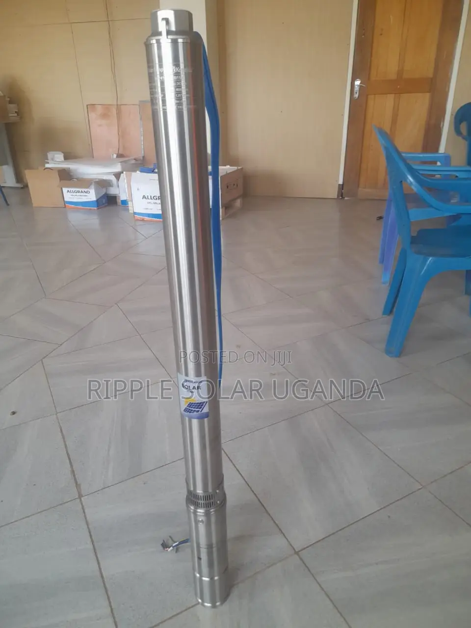 1500w Solar Borehole Pump 165m Head High Pressure Deep Well Pump