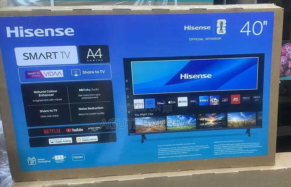 Hisense 40-inch A4 Series Smart Tv