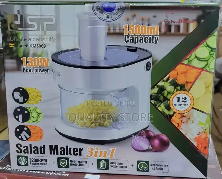 DSP 3 in 1 Salad Maker 1500ml