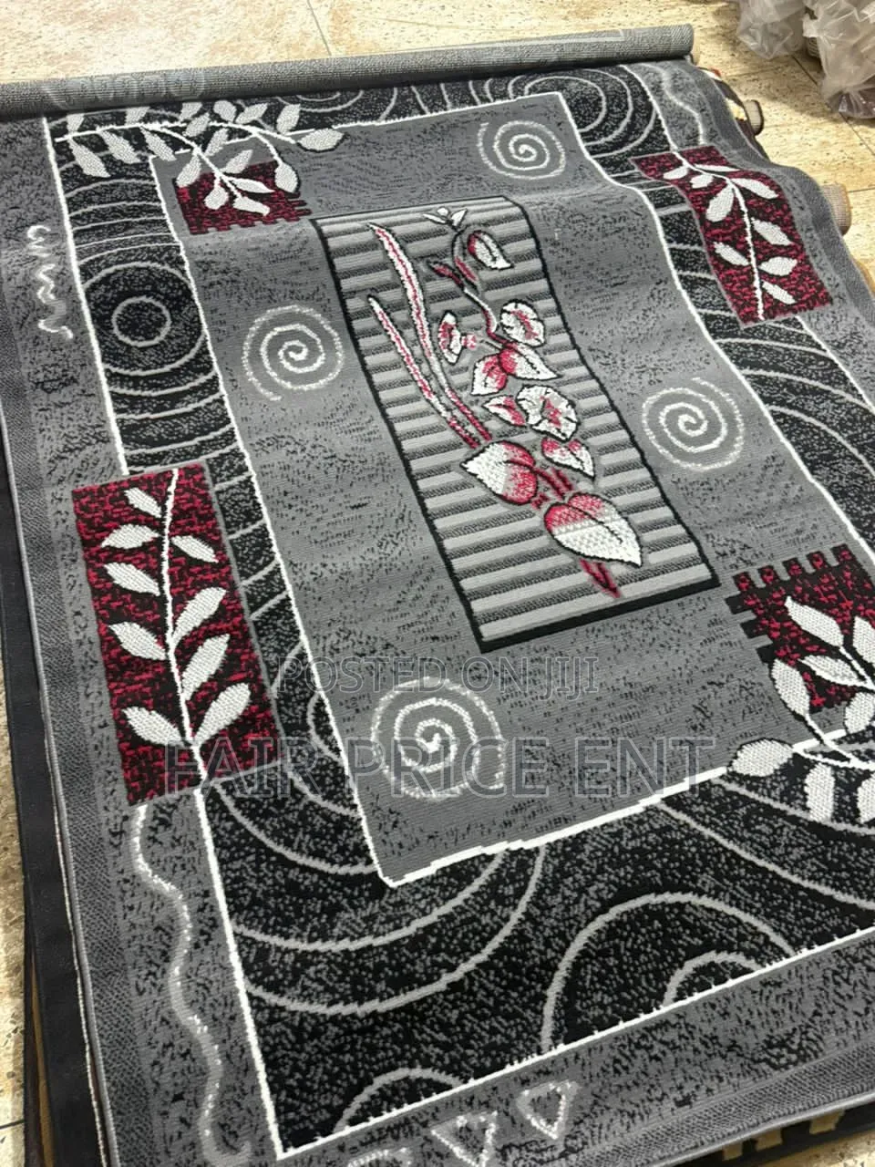 Dinning Executive Center Carpet. 1.5m X2 Metres.( Gray)