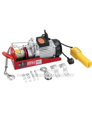Red Electric Hoist/500kg/Half Tones