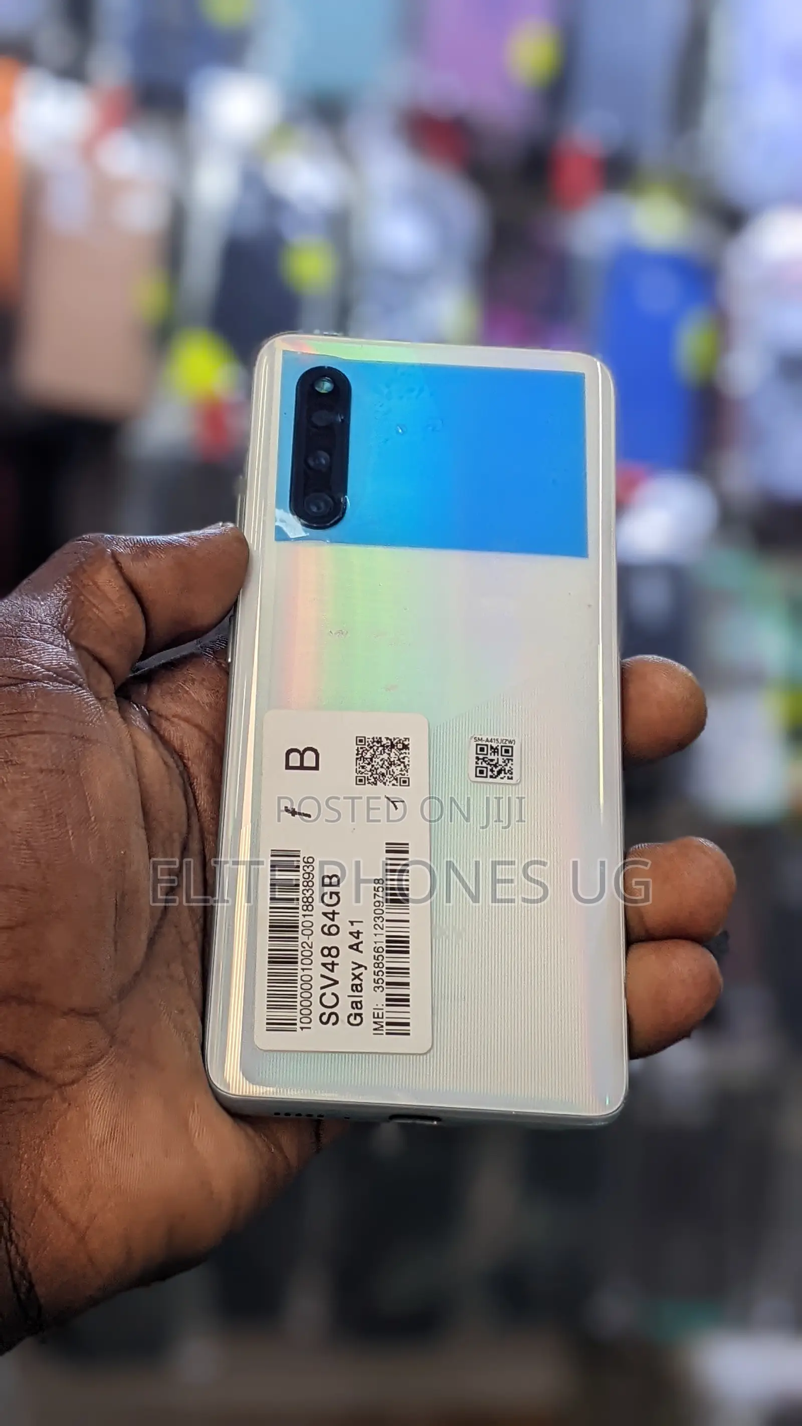 Samsung Galaxy A41 64 GB White