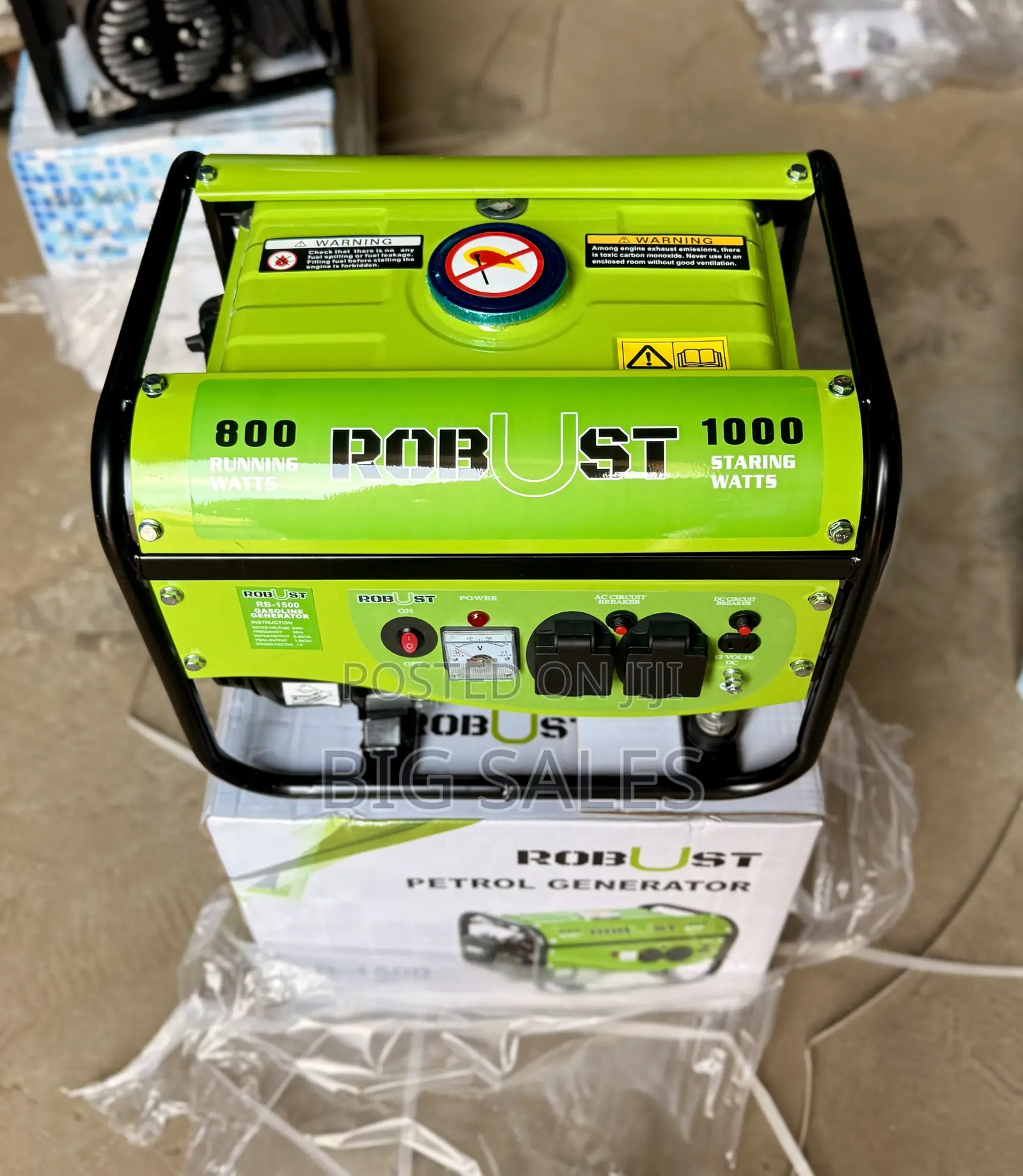 Rb1500 - 1kva Petrol Generator