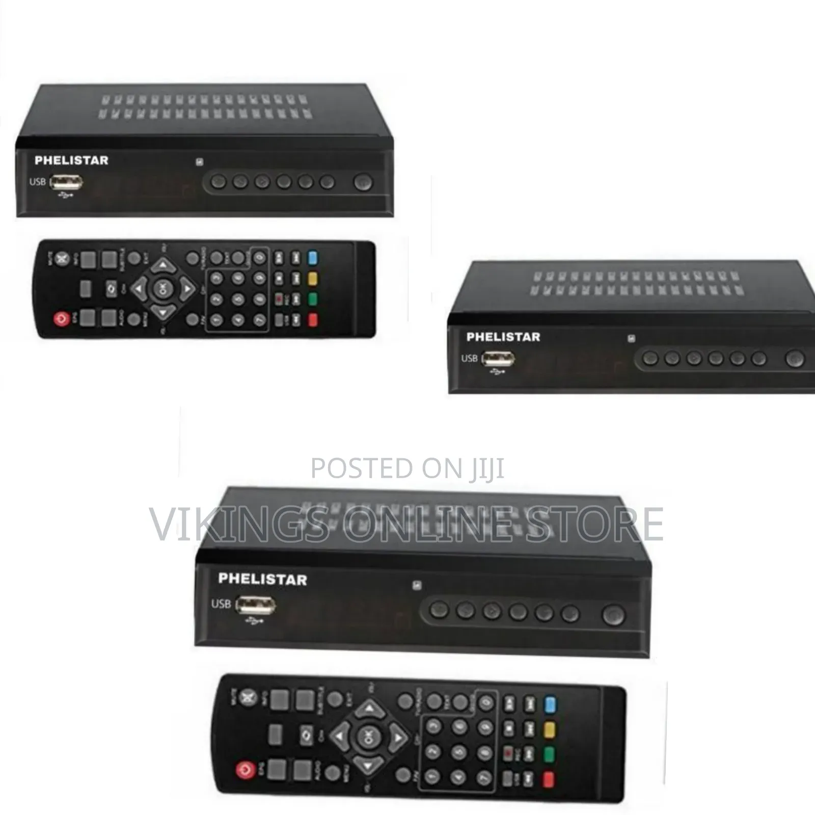 Phelistar Dvb-t2 Digital Terrestrial Receiver With Usb Hdmi