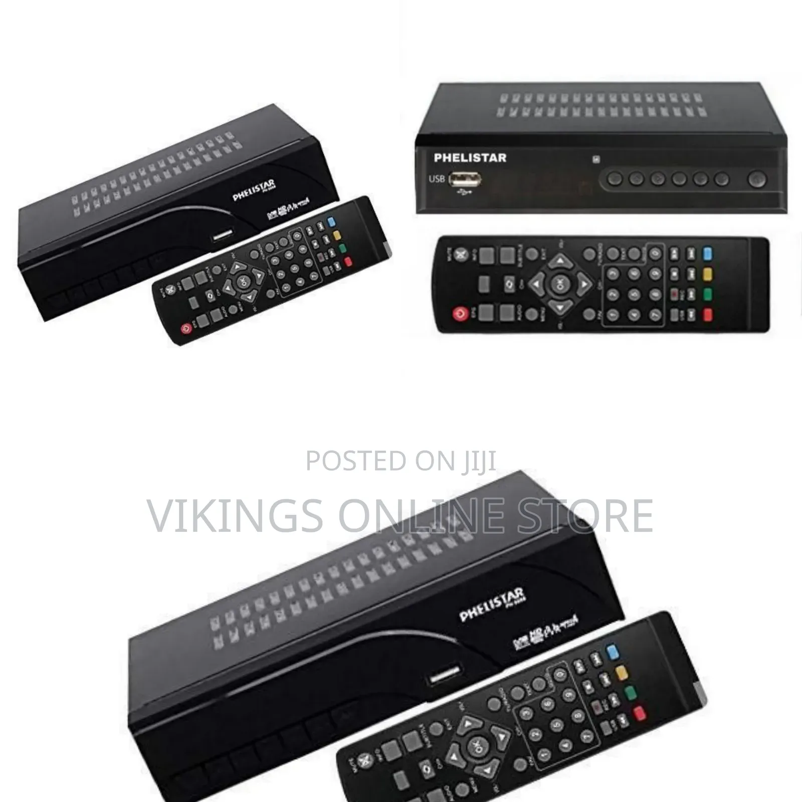 Phelistar Dvb-t2 Digital Terrestrial Receiver With Usb Hdmi