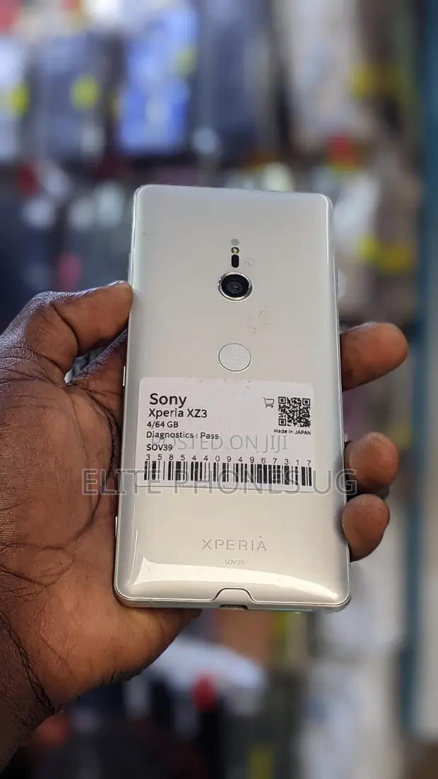 Xperia XZ3 White Silver 64 GB SIMフリー
