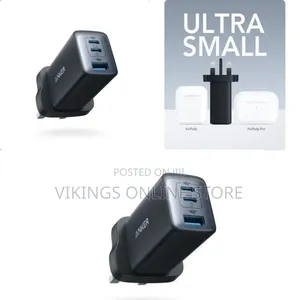 Anker High-Speed 65w 3-in-1 Charger – Power Your Device Simultaneously