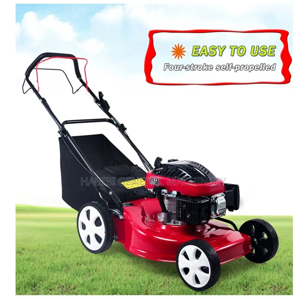 Gasoline/Petrol Lawnmower/20 Inch Blade/Easy to Use