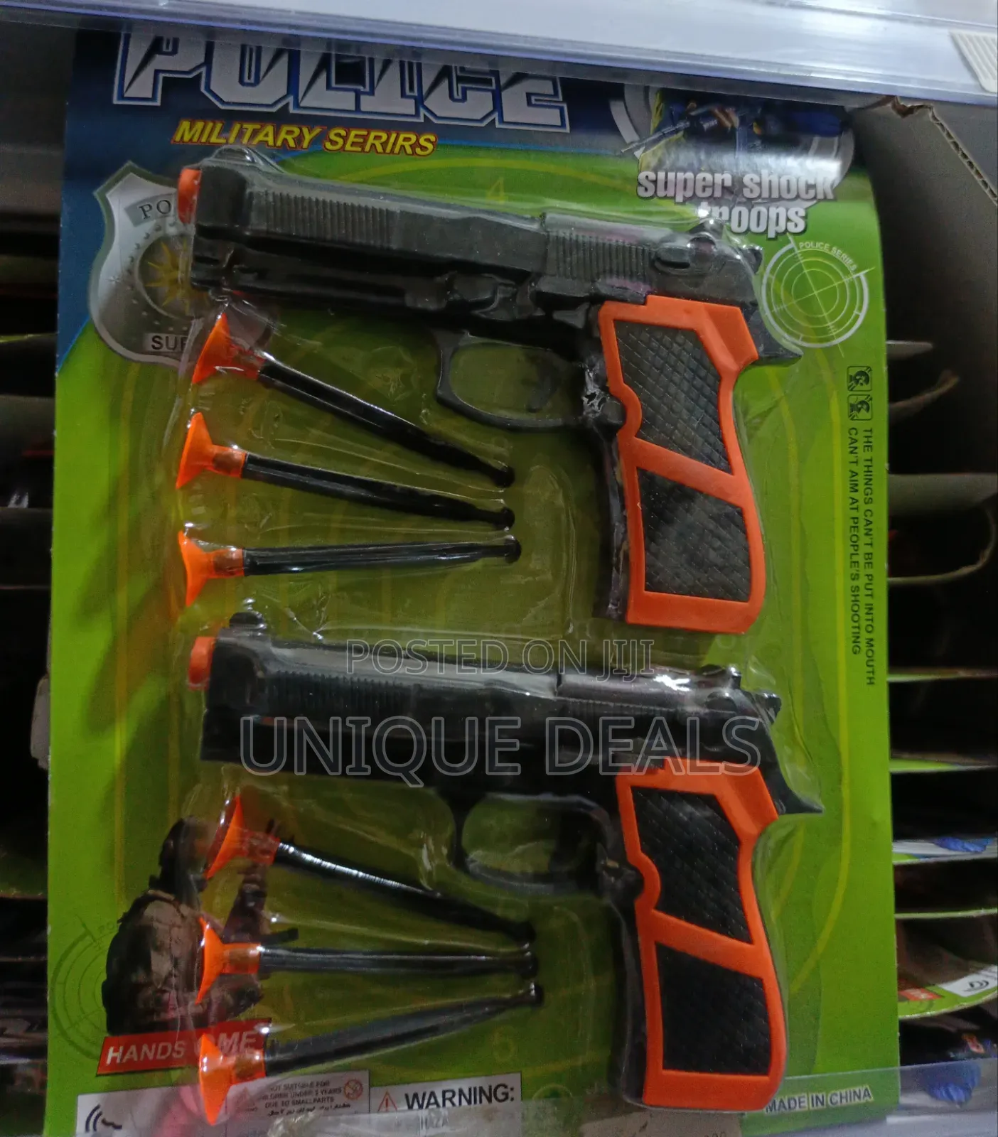 2pcs Kids Toy Pistol Play Toy Guns