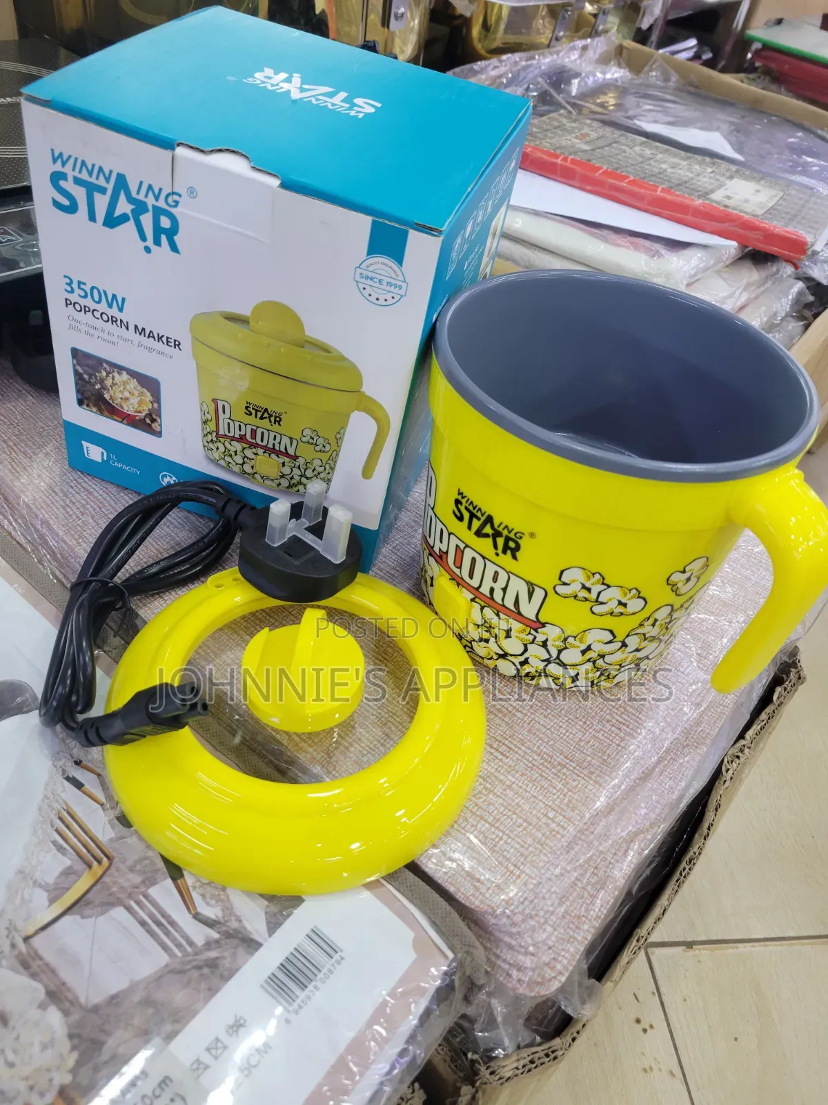 Winning Star Electric Popcorn Maker Machine