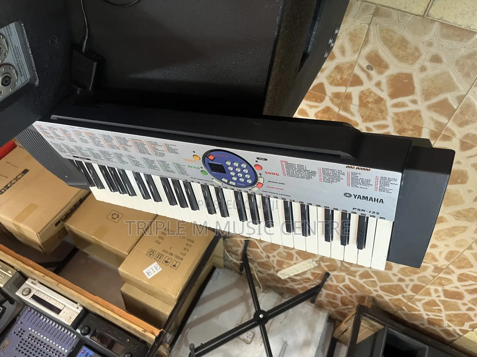 Yamaha PSR 125 Keyboard