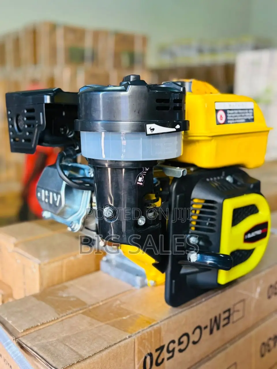 Petrol Engine With Oil Sensor