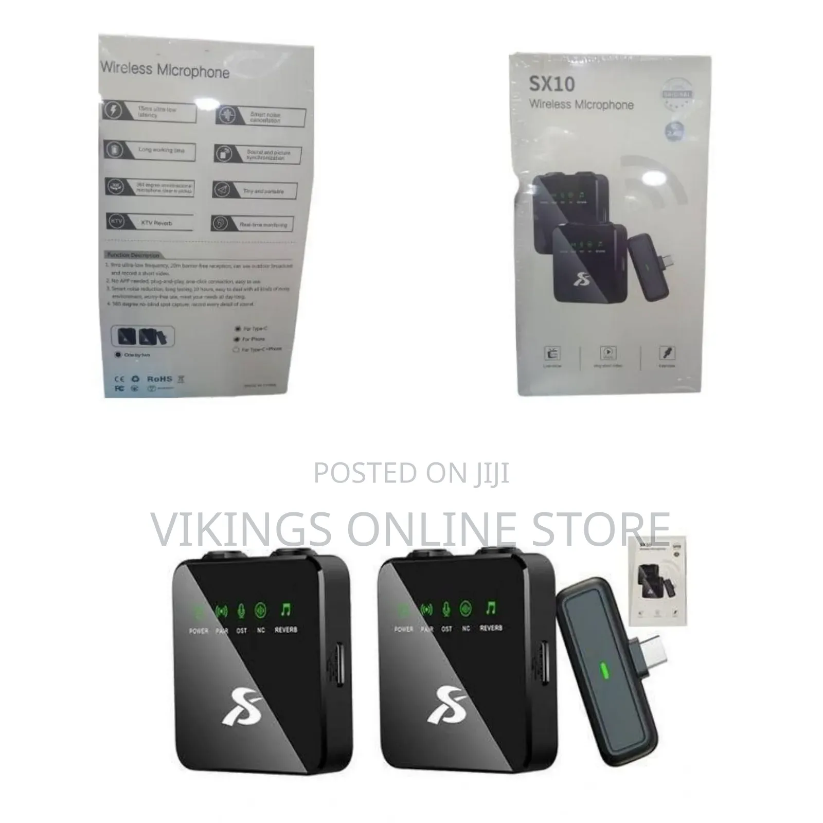 Wireless Microphone – High-Quality Audio for Content Creators