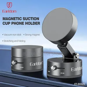 Earldom Foldable Magnetic Suction Car Phone Holder