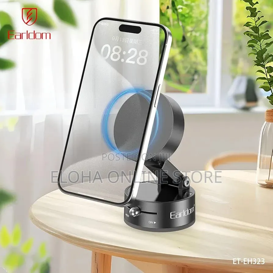 Earldom Foldable Magnetic Suction Car Phone Holder