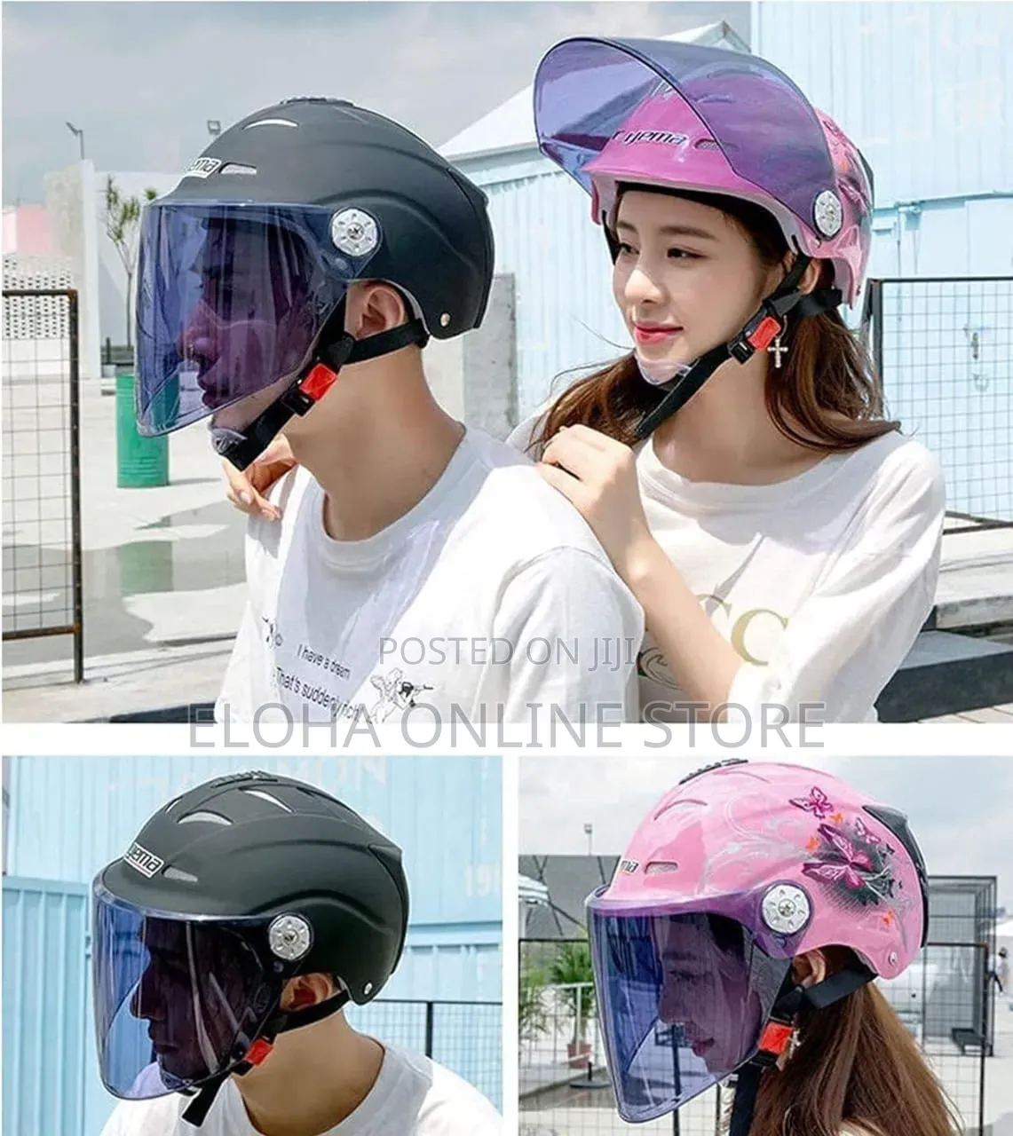 Open-face Motorcycle Or Scooter Helmet