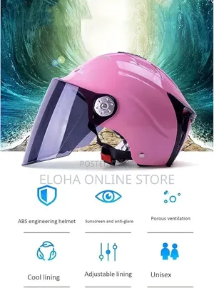 Open-face Motorcycle Or Scooter Helmet