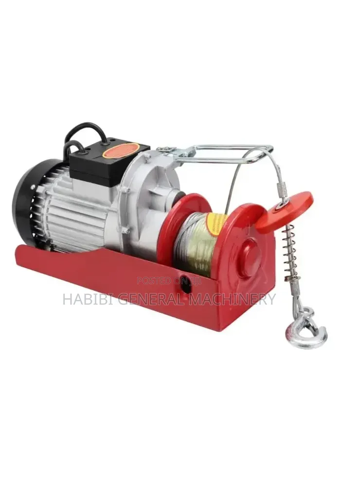 Red Electric Hoist/500kg/Half Tones