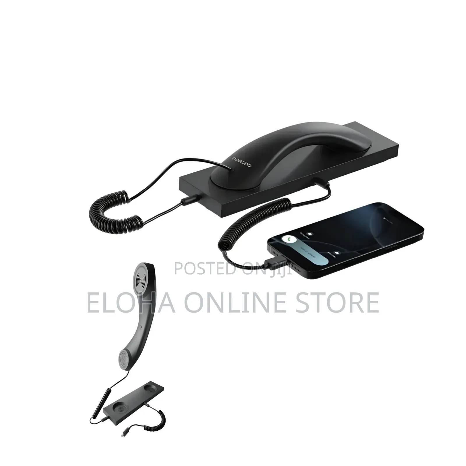 Porodo Classic Retro Phone Handset