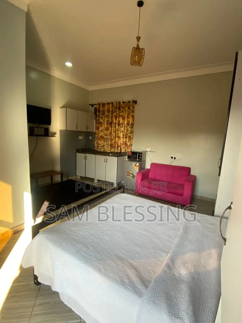 Furnished 1bdrm Apartment in Buziga, Central Division for rent