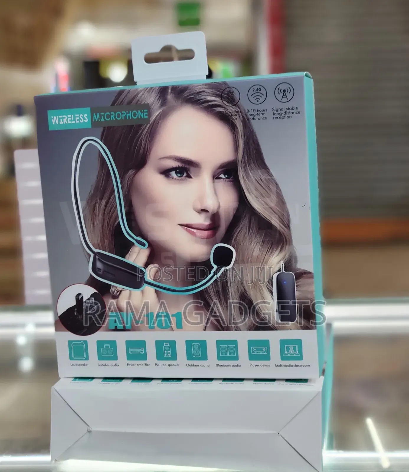 Ay-101wearable 2.4g Wireless Microphone Headset System