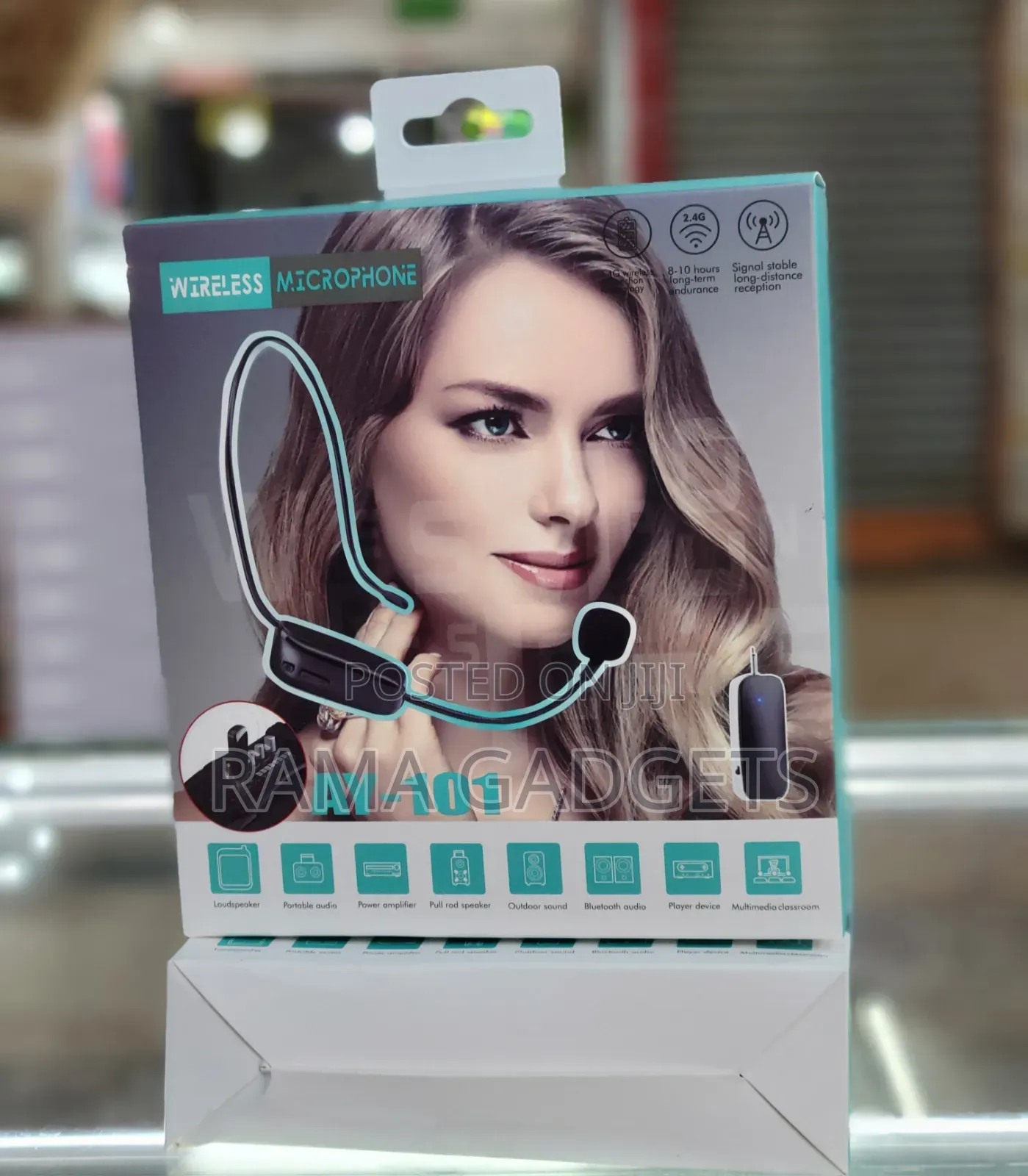 Ay-101wearable 2.4g Wireless Microphone Headset System
