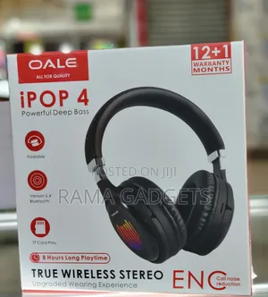 Oale Ipop 4 Foldable Bluetooth Headset,