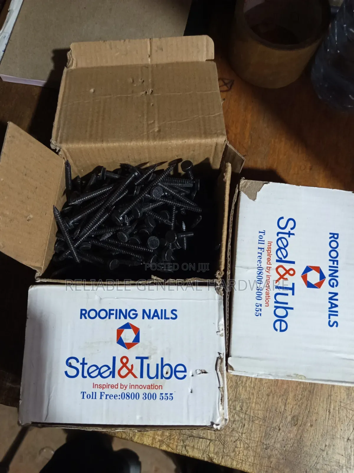 Roofing Nails Steel and Tube 140x95x75mm(1kg)