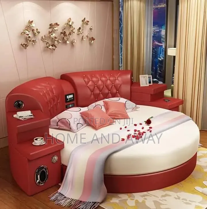 Beds/Japanese Round Beds in Any Colour or Material From 2,800,000/-