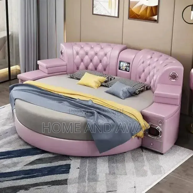 Beds/Japanese Round Beds in Any Colour or Material From 2,800,000/-
