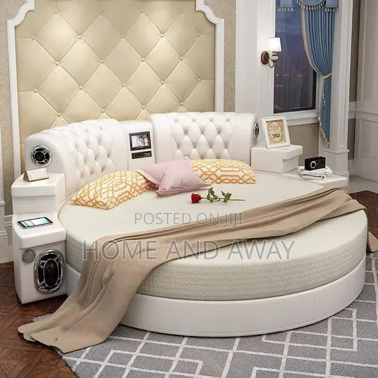 Beds/Japanese Round Beds in Any Colour or Material From 2,800,000/-