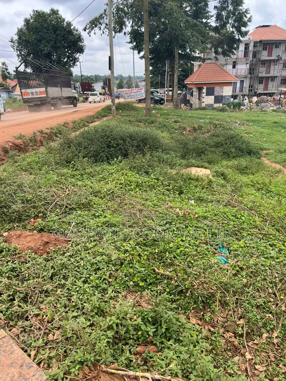 30 Decimals Commercial Plot of Land in Sonde Touching on Main Road