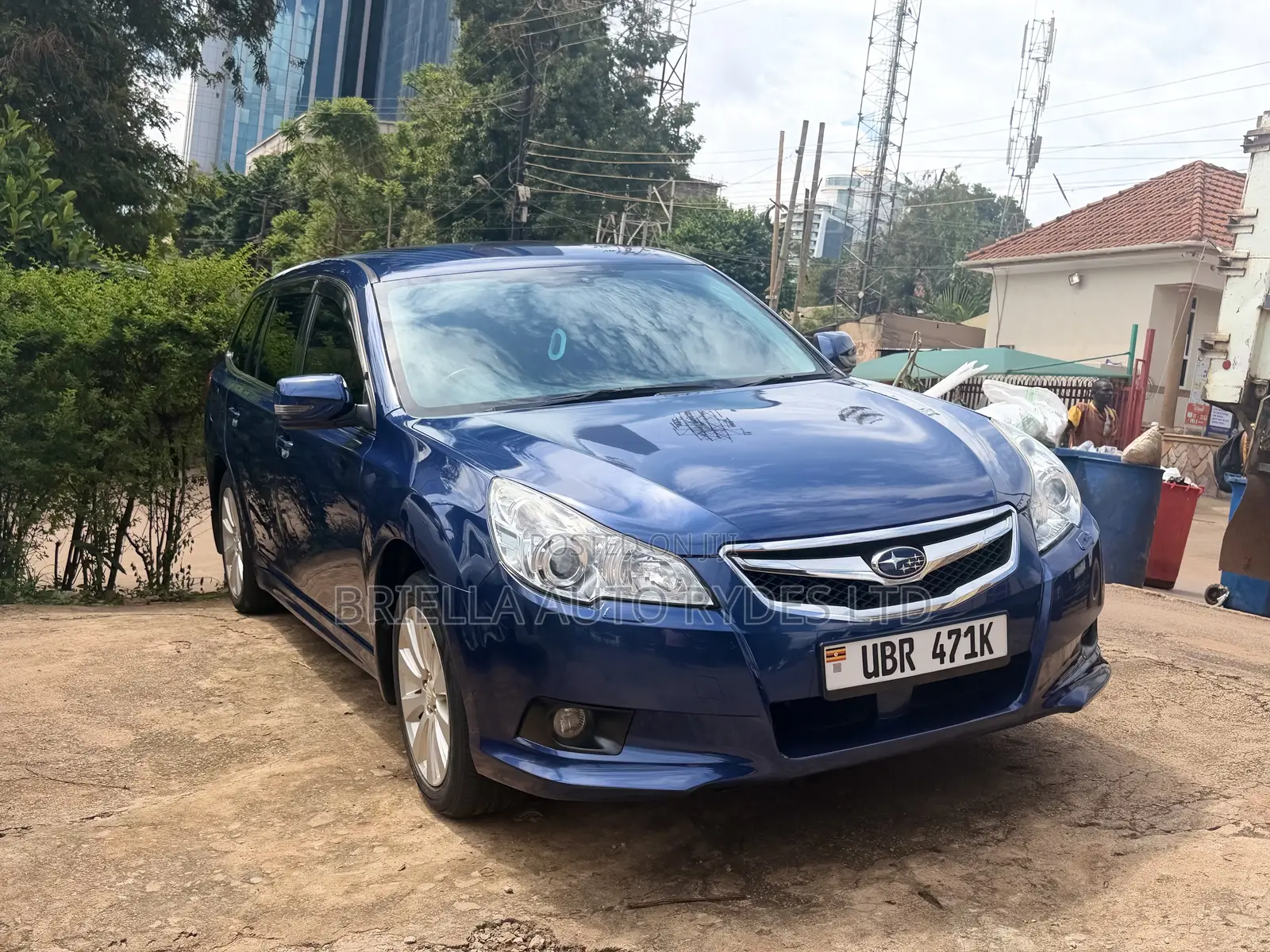 Subaru Legacy 2011 Blue