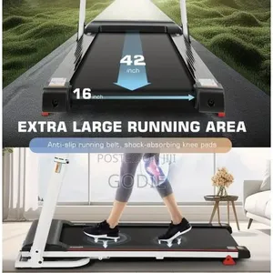 Electric Treadmill Foldable Running and Walking Pad With Incline