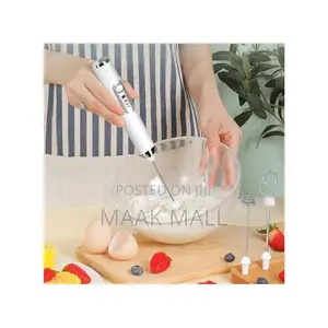 Handheld Electric Milk Frother,Usb Charger, Cake Tool, Kitchen Mixer