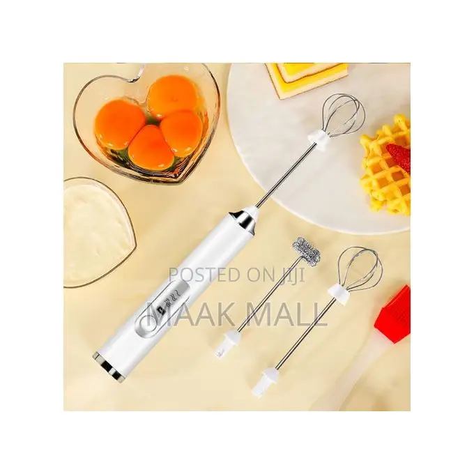 Handheld Electric Milk Frother,Usb Charger, Cake Tool, Kitchen Mixer