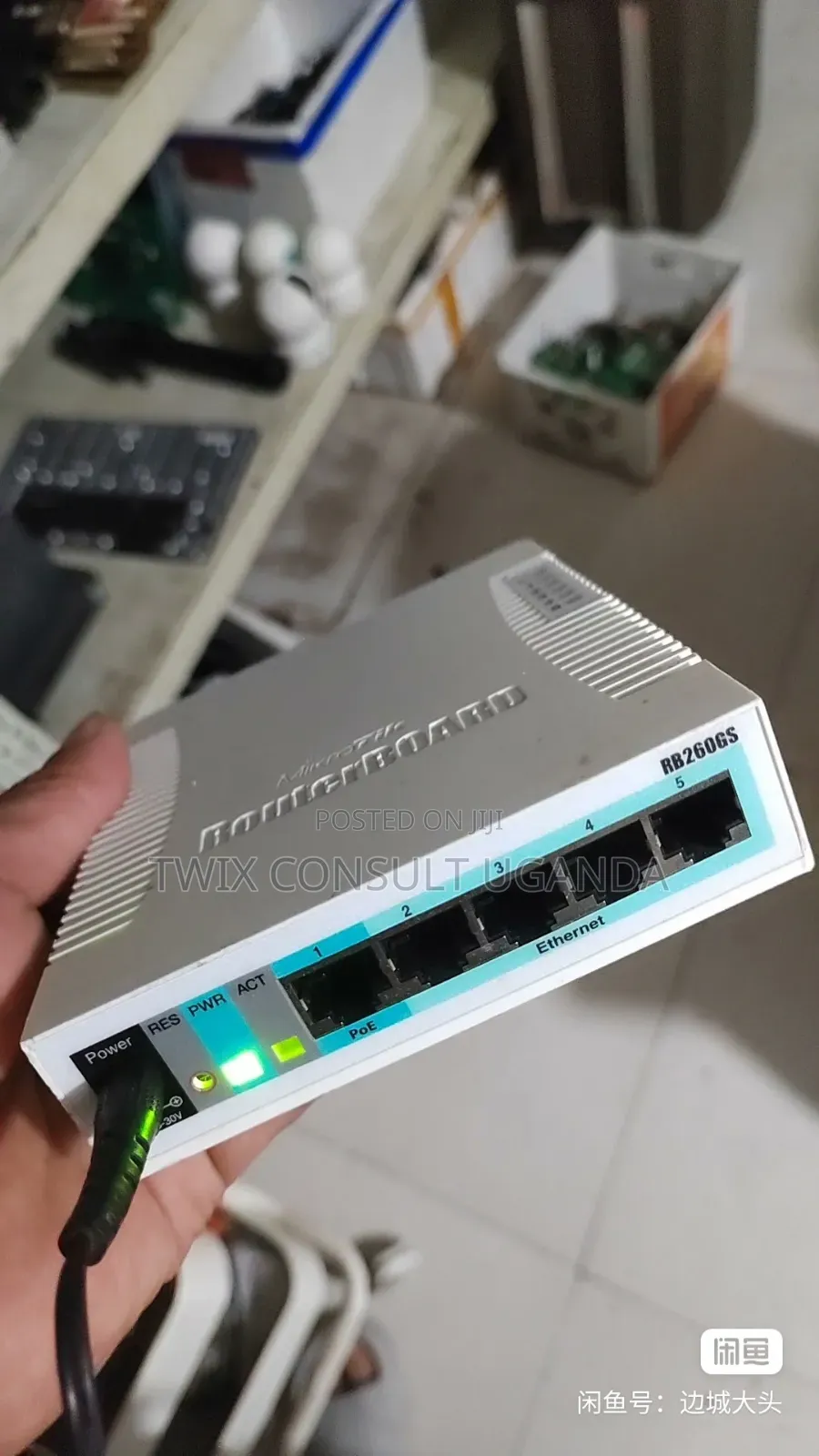 Mikrotik Rb260gs 5 Port Smart Gigabit Switch