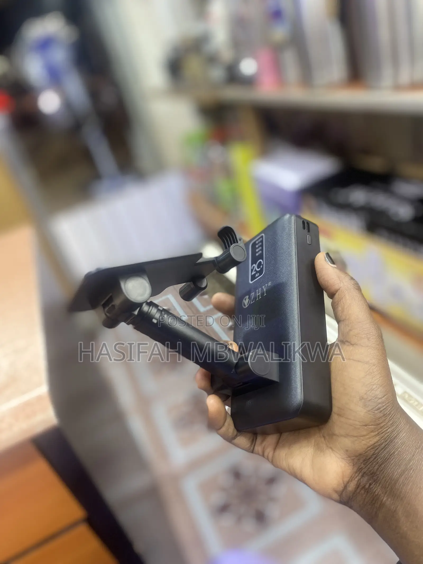 Zhy Power Bank With Phone Holder