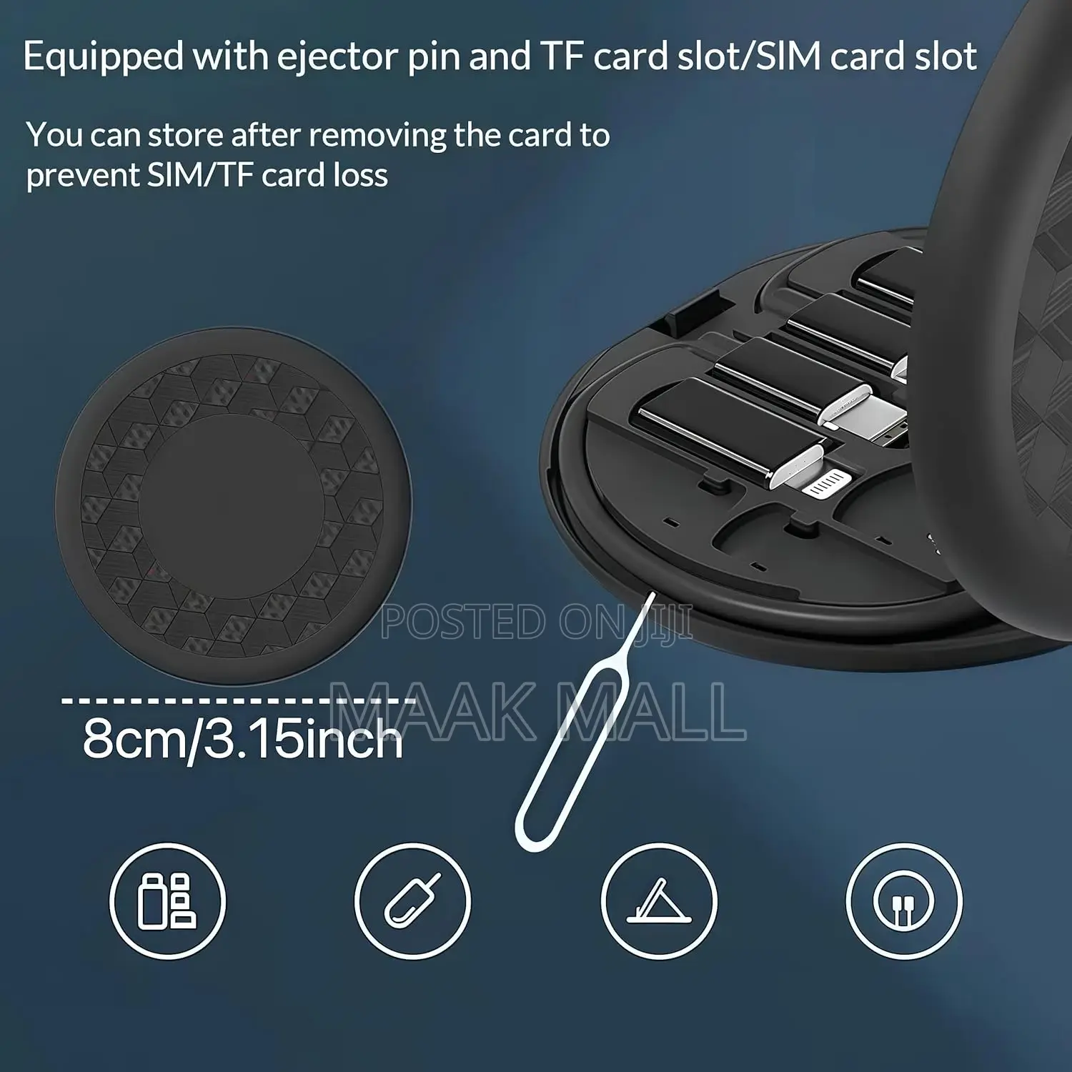 Multifunctional Charging Kit 60w Pd Fast Charge Cable Organizer Box