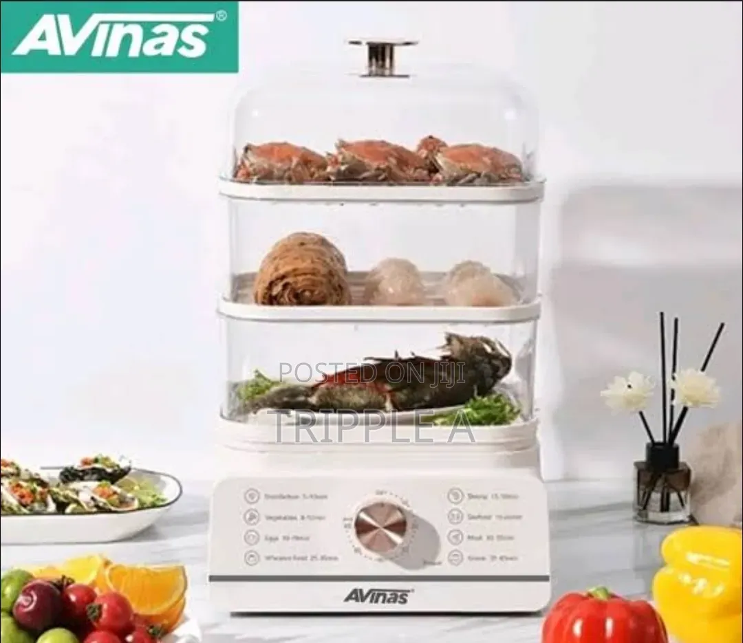 Avinas Av-3d Multifunctional 16l 3 Layer Electric Steamer