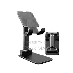 Napin Desktop Smartphone Holder, Foldable Phone Stand - Black