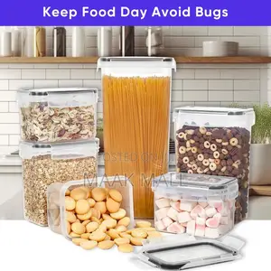 Airtight Food Storage Containers Set,7 PCS Kitchen Pantry Container