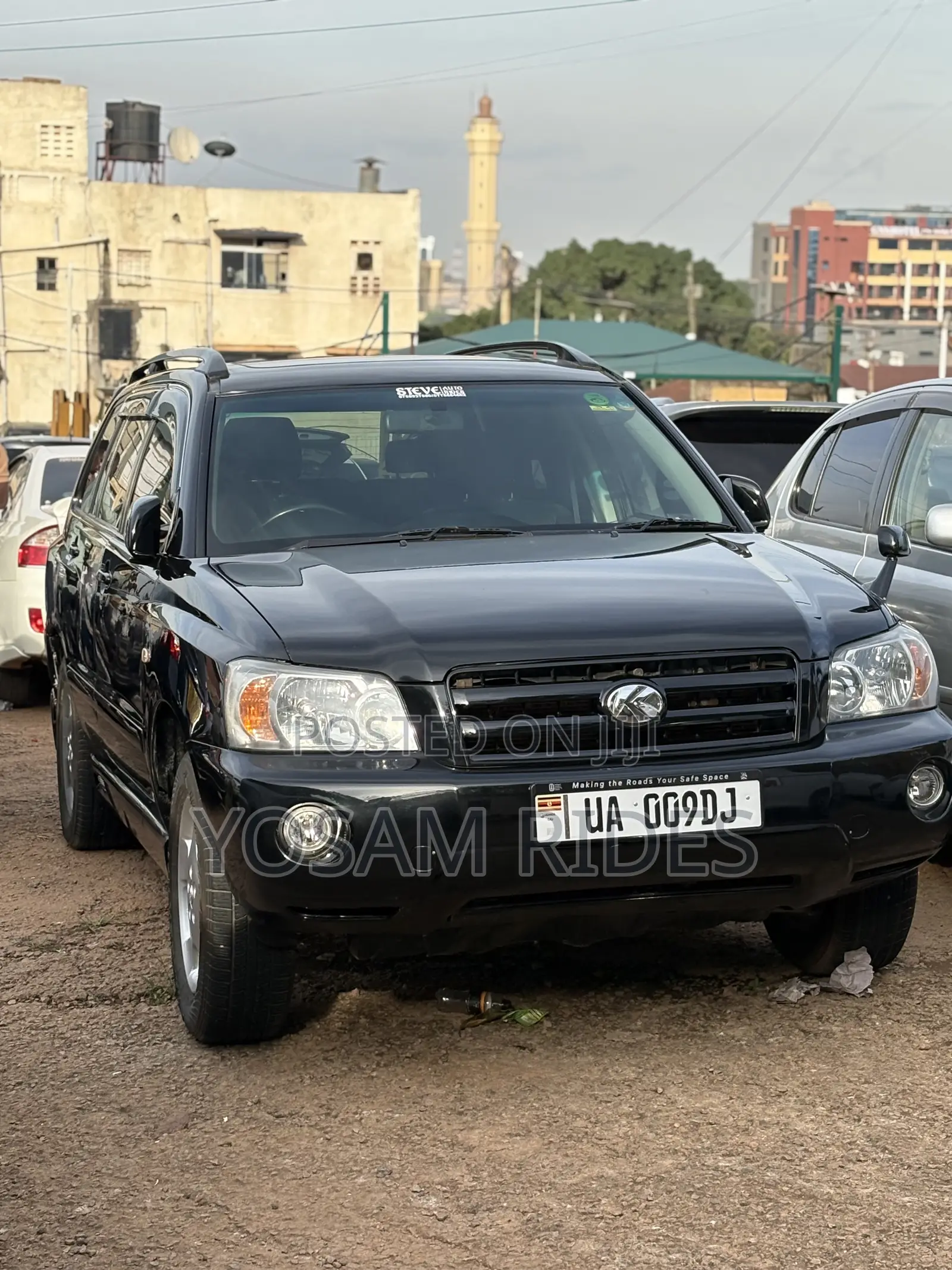 Toyota Kluger 2007 Black