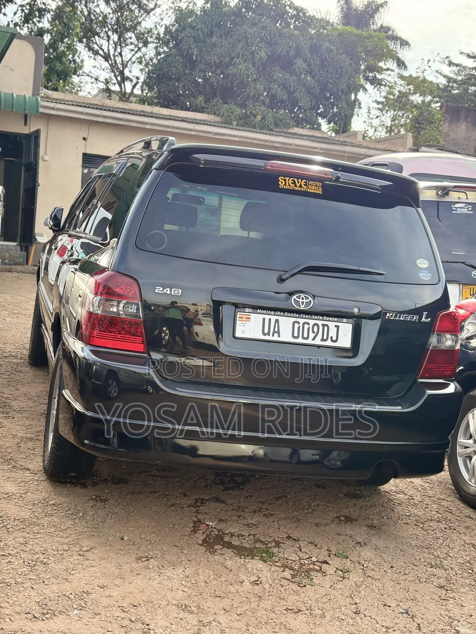 Toyota Kluger 2007 Black