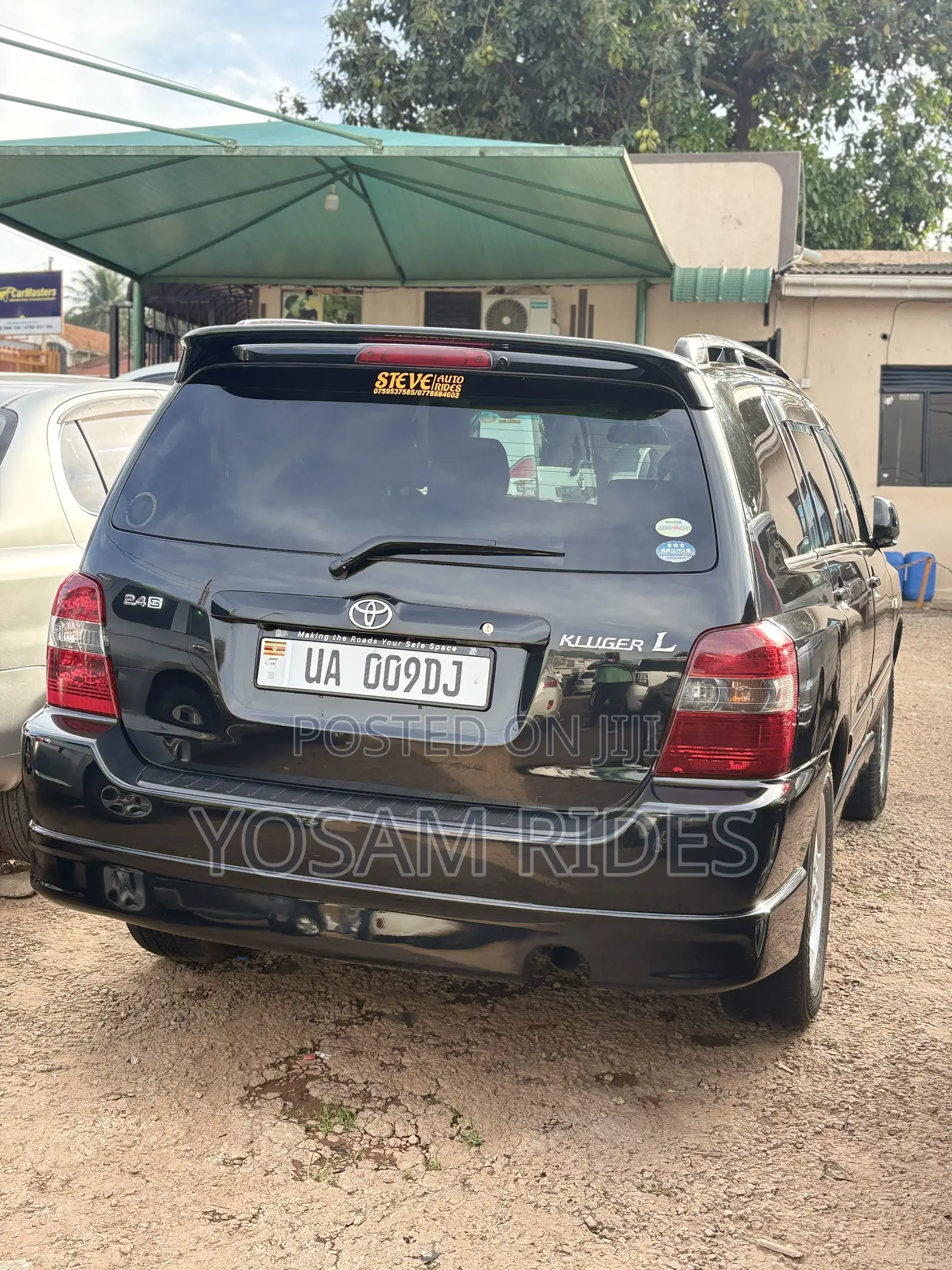Toyota Kluger 2007 Black