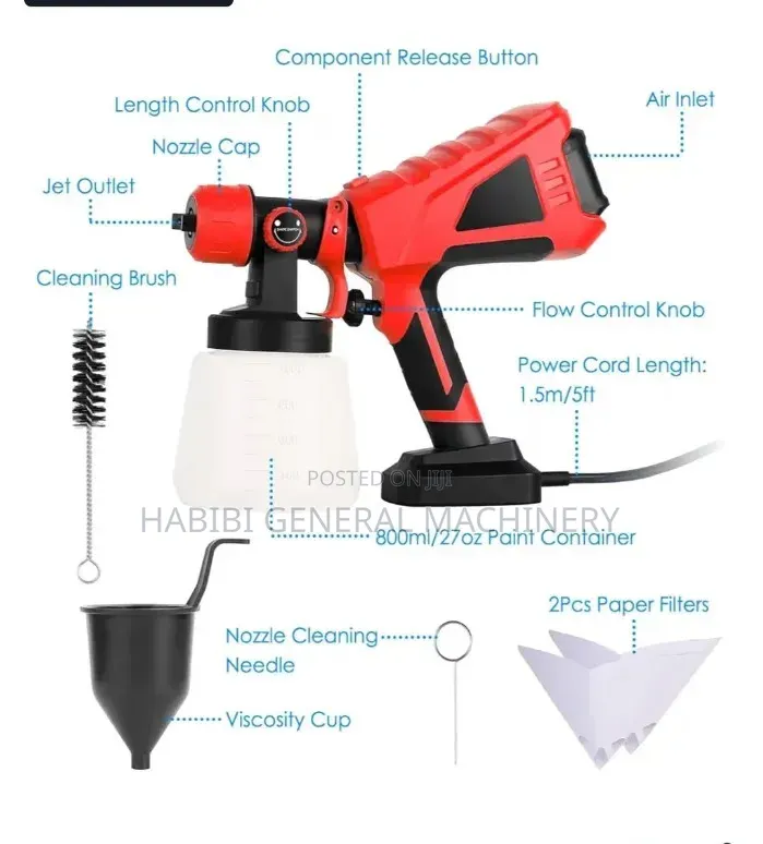 Edon Cordless Electric Spray Gun(Painters)