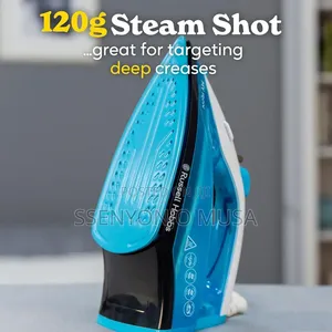 Russell Hobbs Steam Iron 1800w – Ceramic Soleplate, 260ml Tank