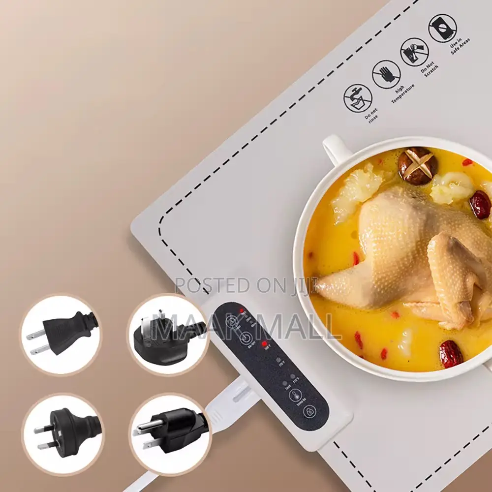Food Heater Mat Table