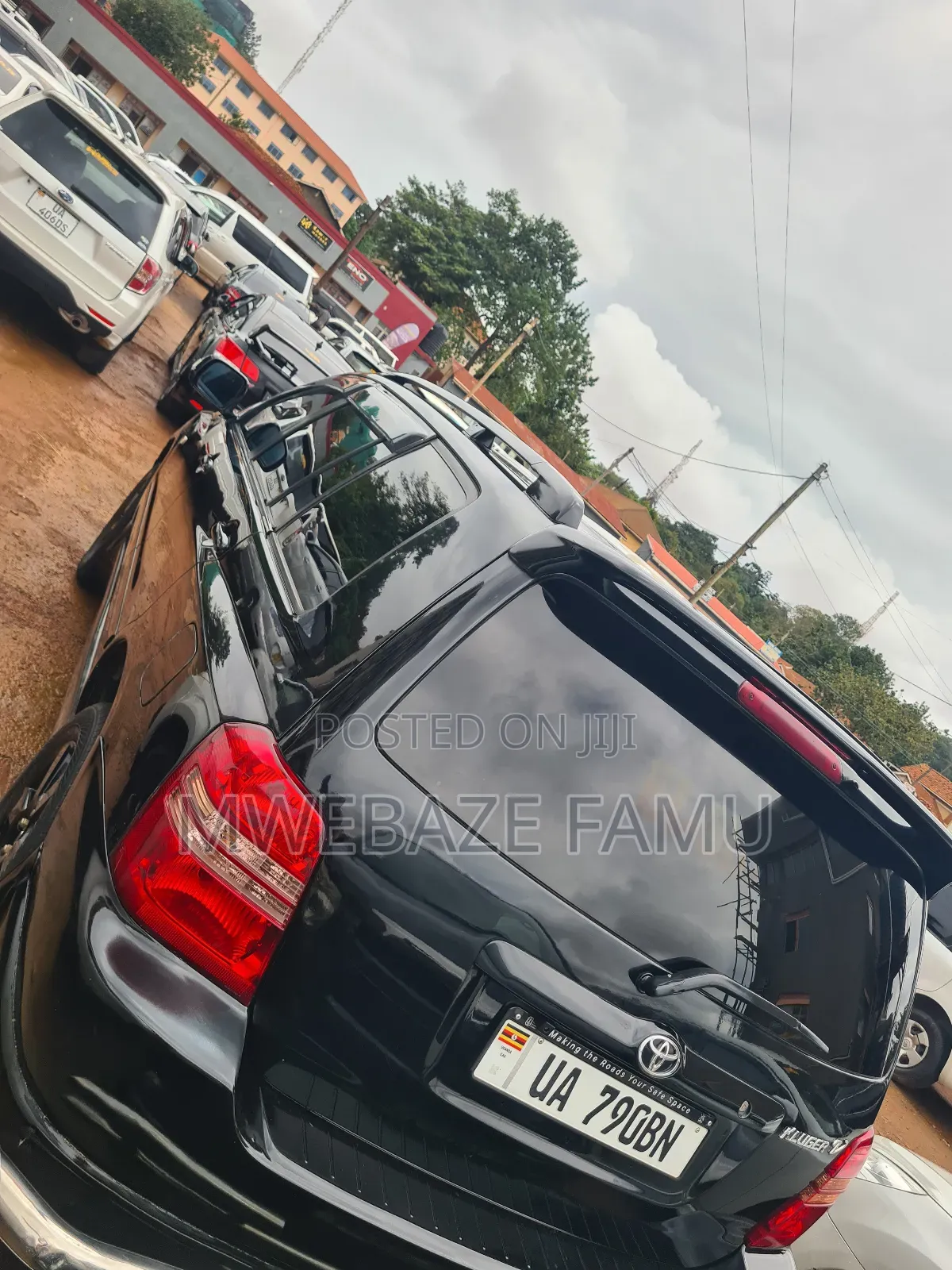 Toyota Kluger 2007 Black