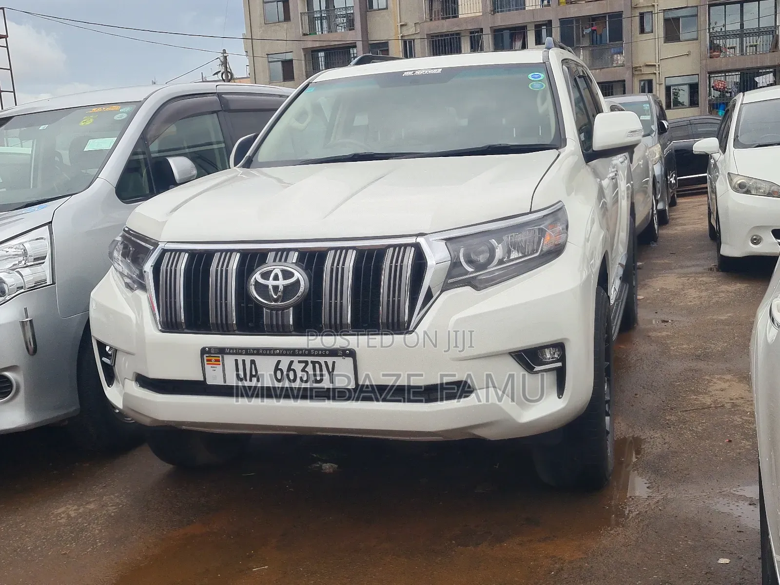 Toyota Land Cruiser Prado 2018 White